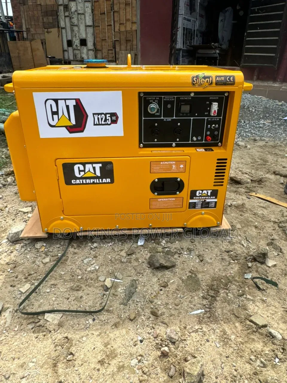 Cat 12.5kva Super Silent Generator – Stable and Efficient Power