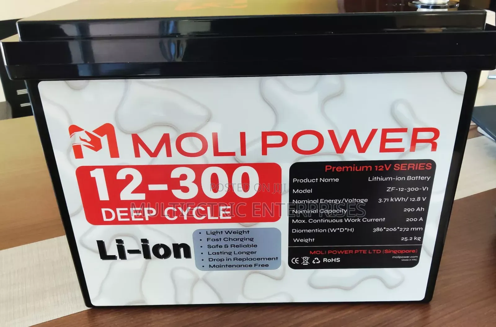 3.7kkwh Lithium Battery 12.8