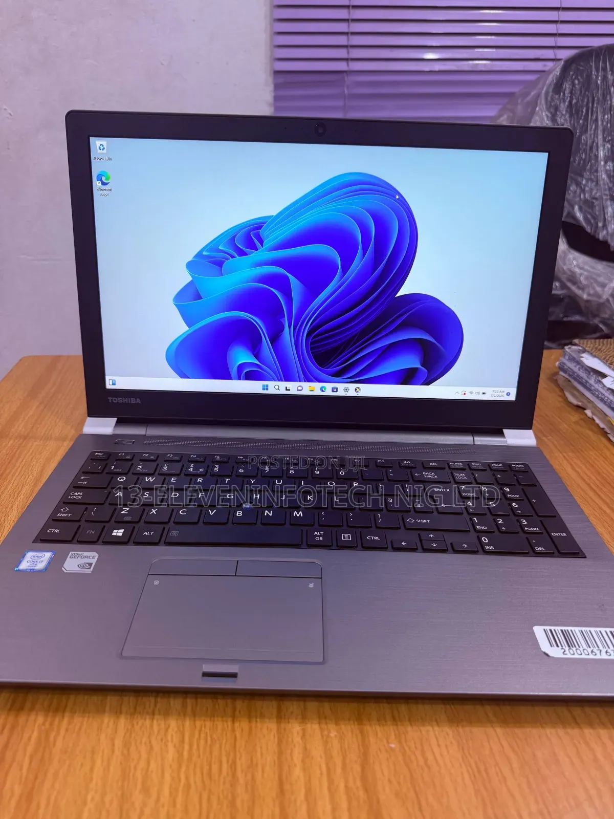 Laptop Toshiba Tecra Z50 8GB Intel Core i7 SSD 256GB