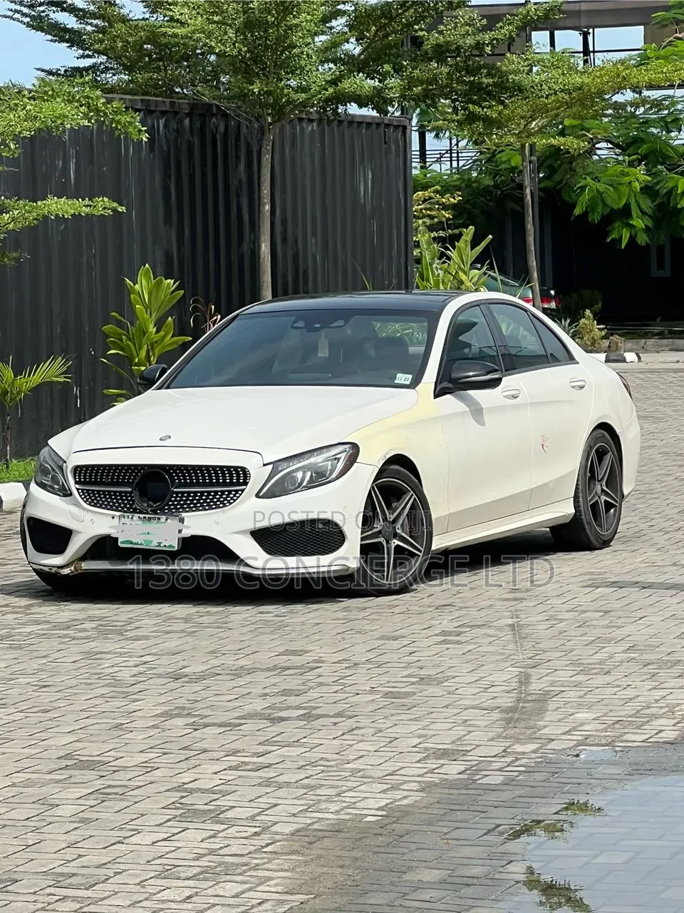Mercedes-Benz C450 2016 White