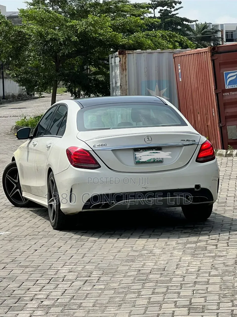 Mercedes-Benz C450 2016 White