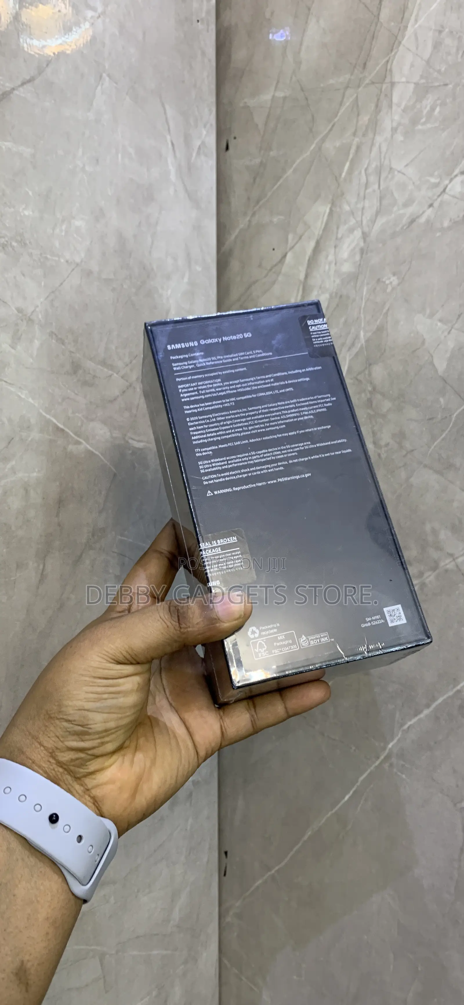 New Samsung Galaxy Note 20 5G 256 GB Black