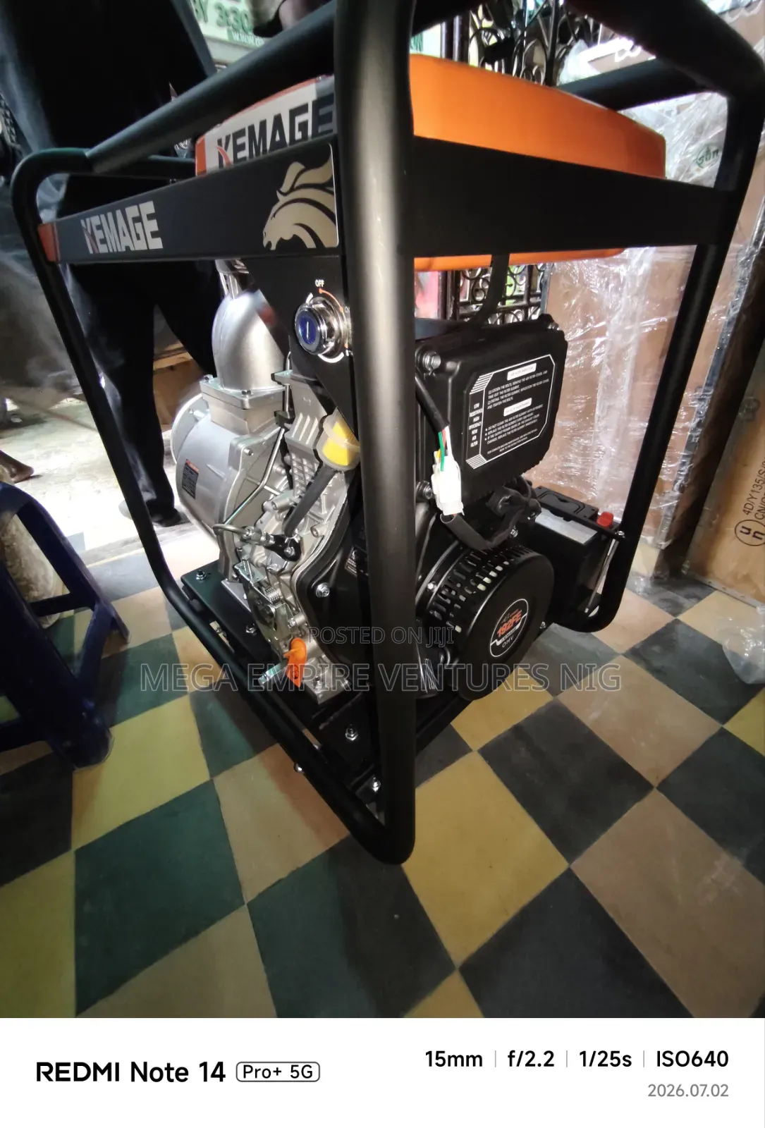 6 Inches Water Pump