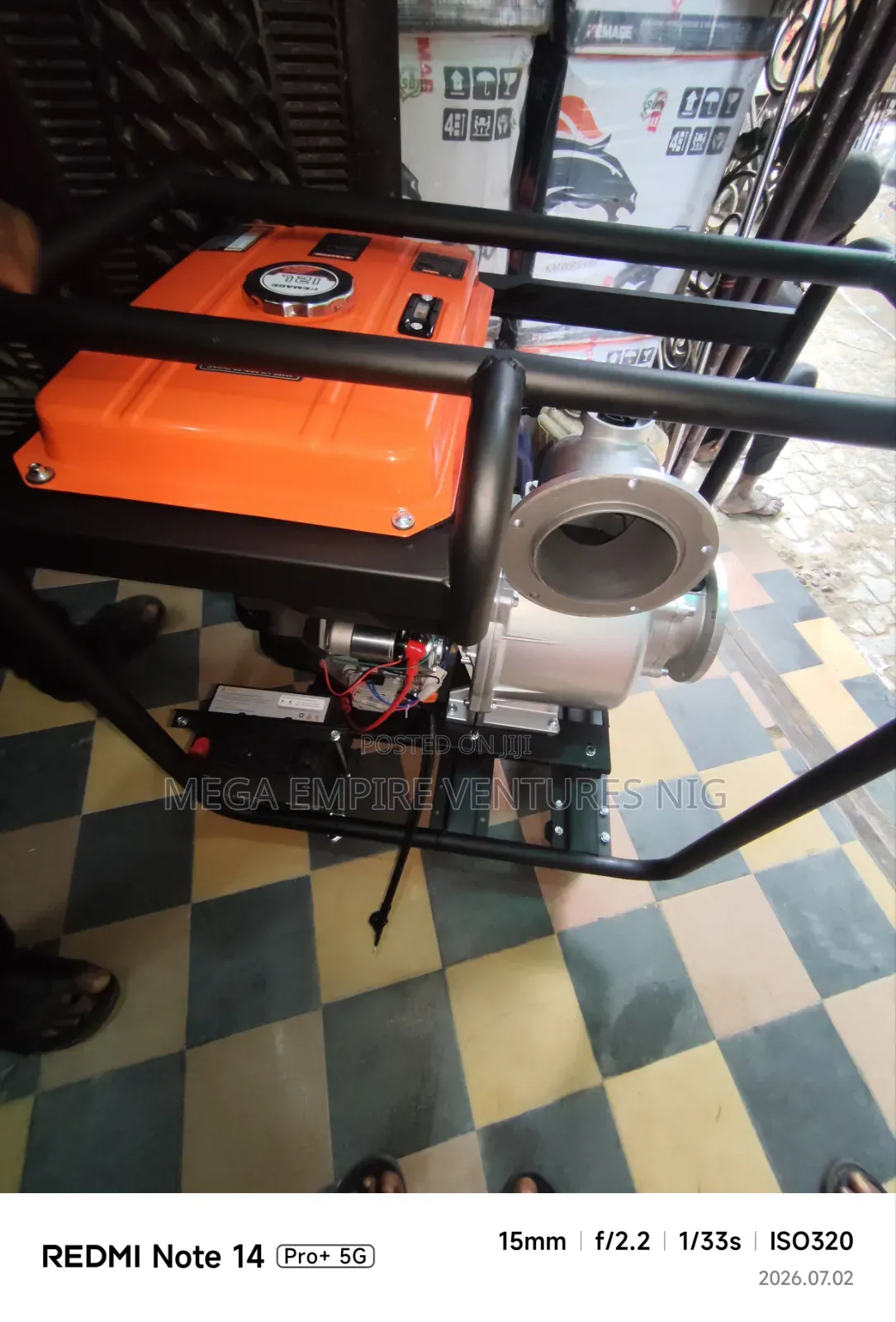 6 Inches Water Pump
