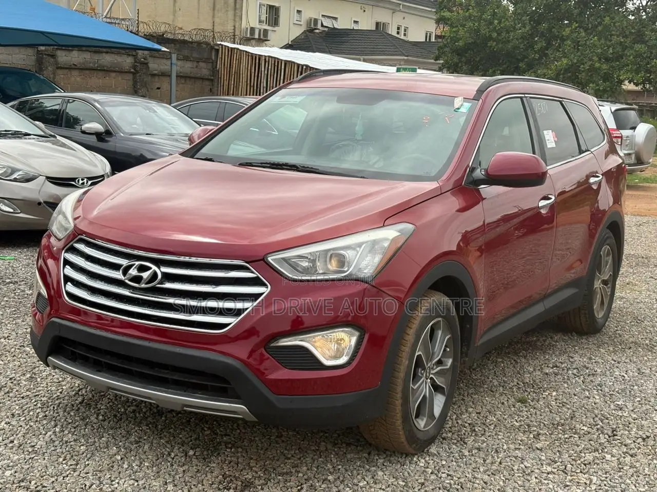 Hyundai Santa Fe SE FWD 2016 Red