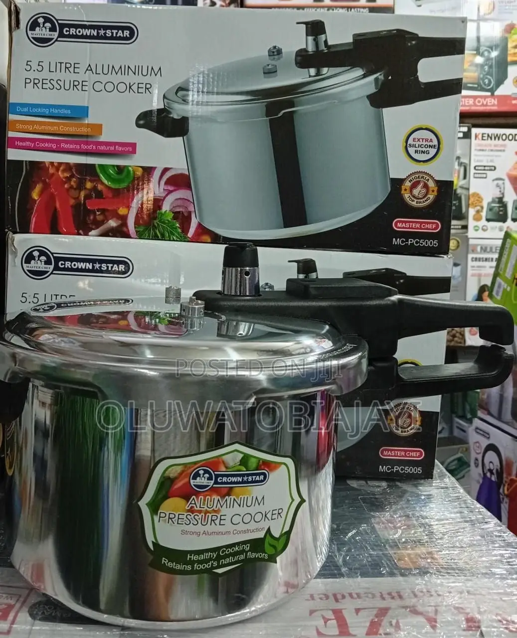 Kinelco 7.5l Pressure Cooker/Pot #40,000
