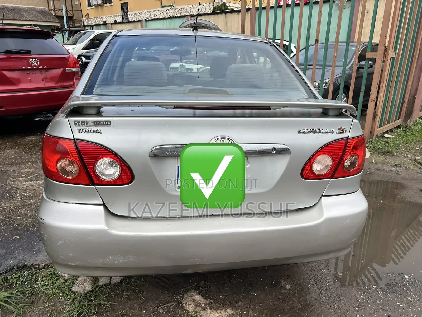 Toyota Corolla S 2004 Silver