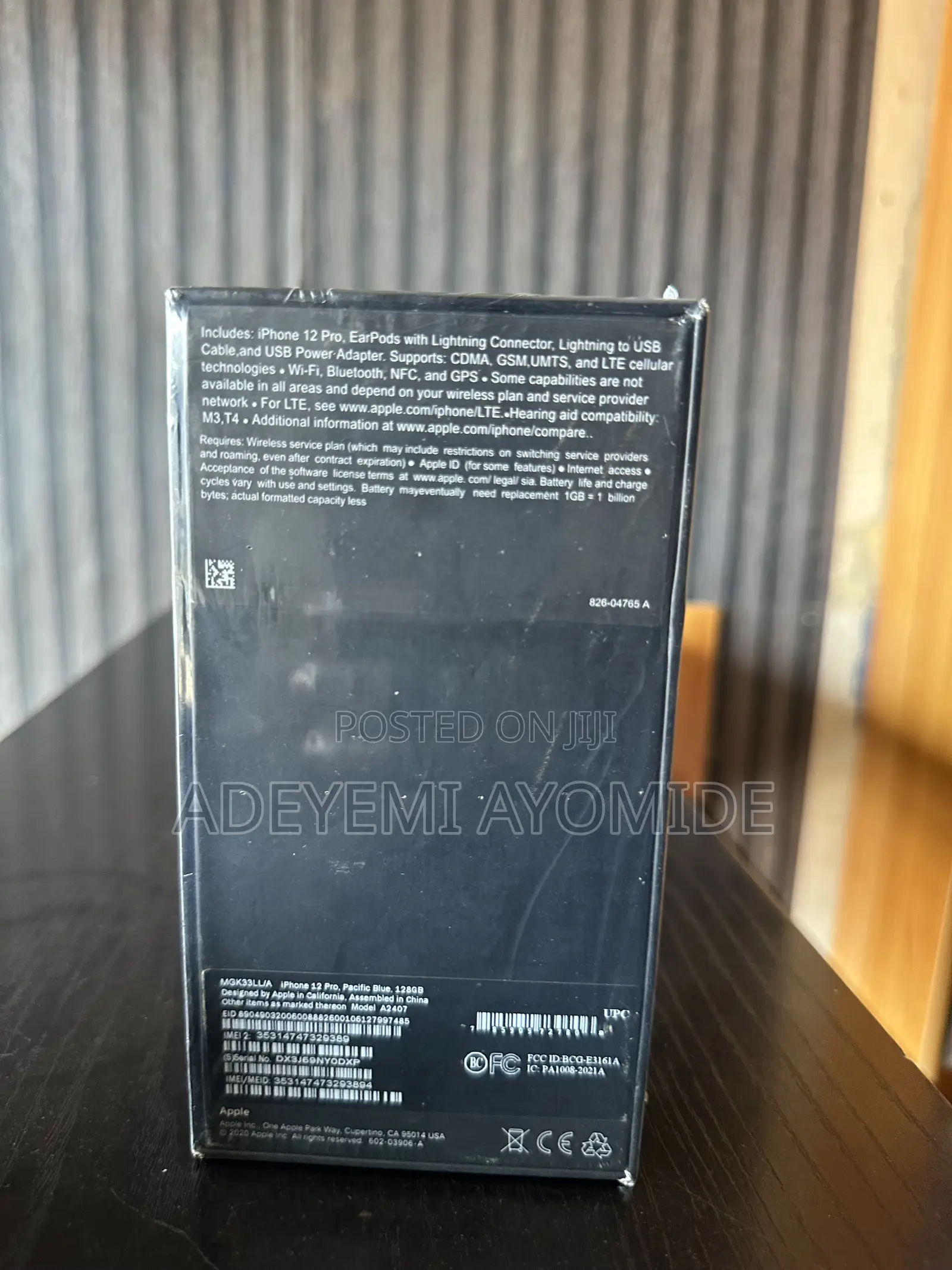 New Apple iPhone 12 Pro 128 GB Blue