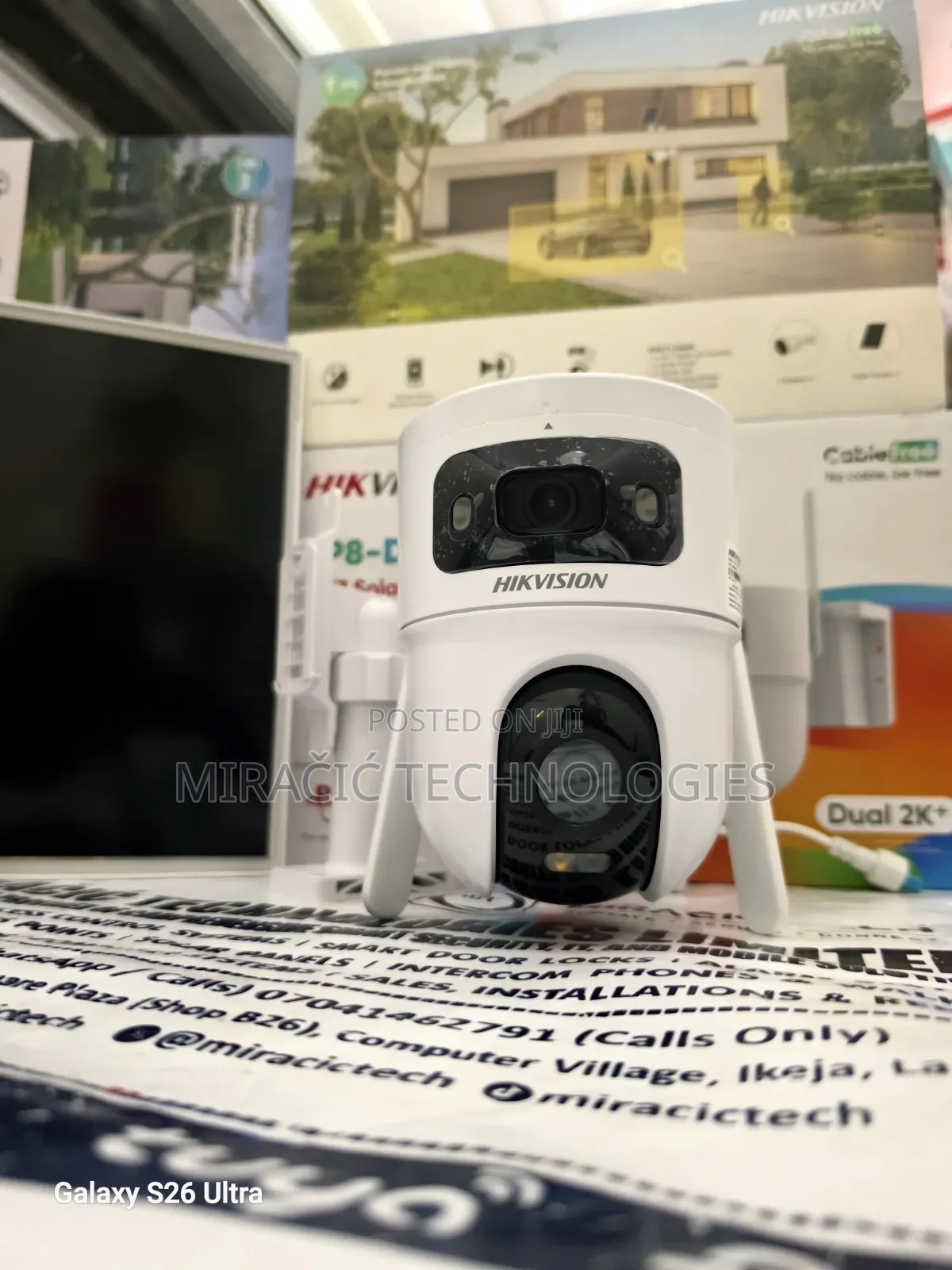 Hikvision Dual Lens Solar Camera 4g 2 Lens