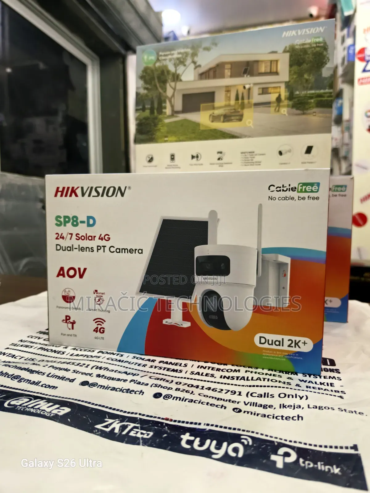 Hikvision Dual Lens Solar Camera 4g 2 Lens