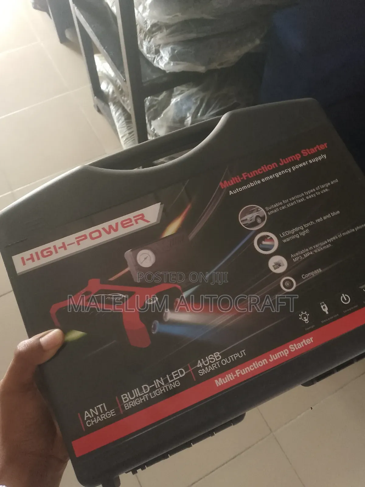Jump Starter/Tire Inflator