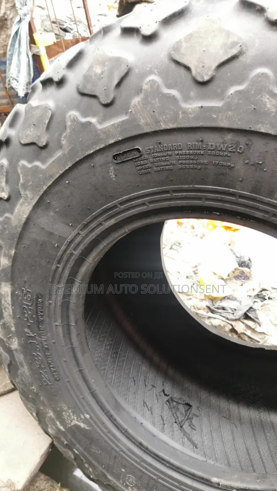 Brand New 23.1-26 Roller Tyre