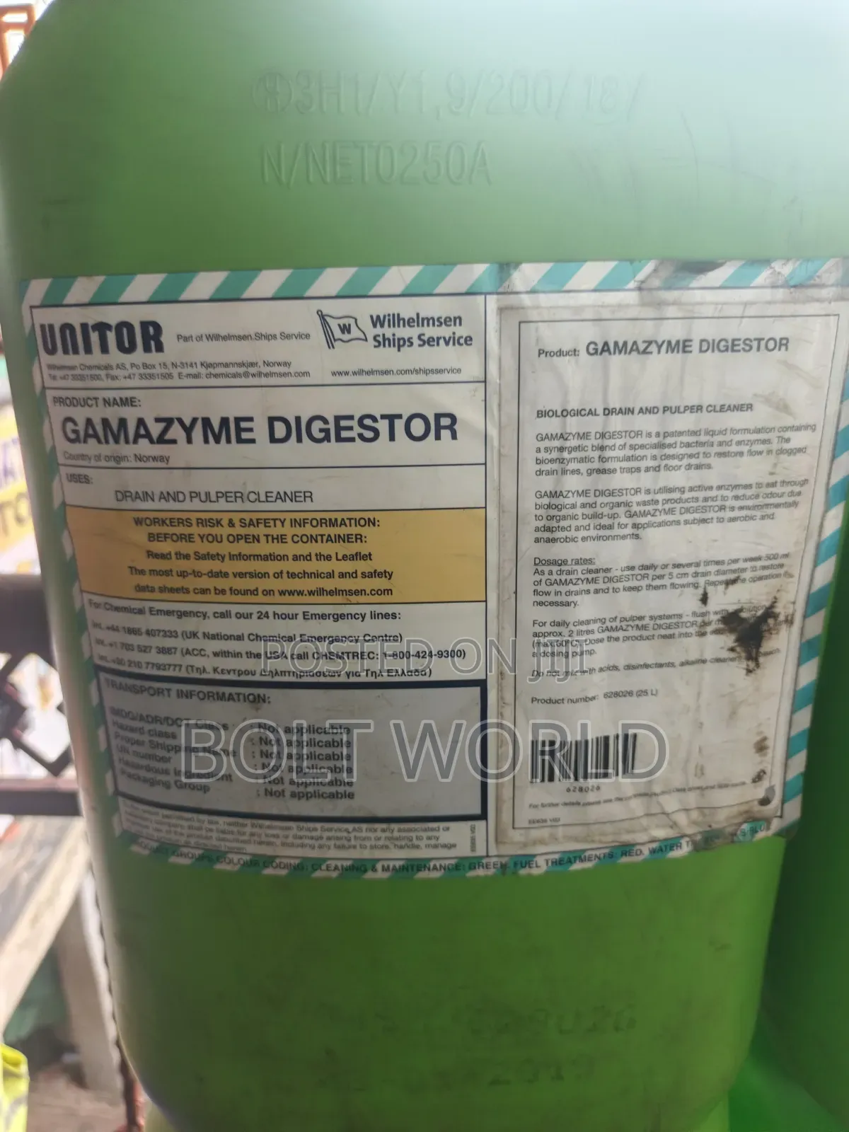 Gamazyme Unitor Disgestor 20l