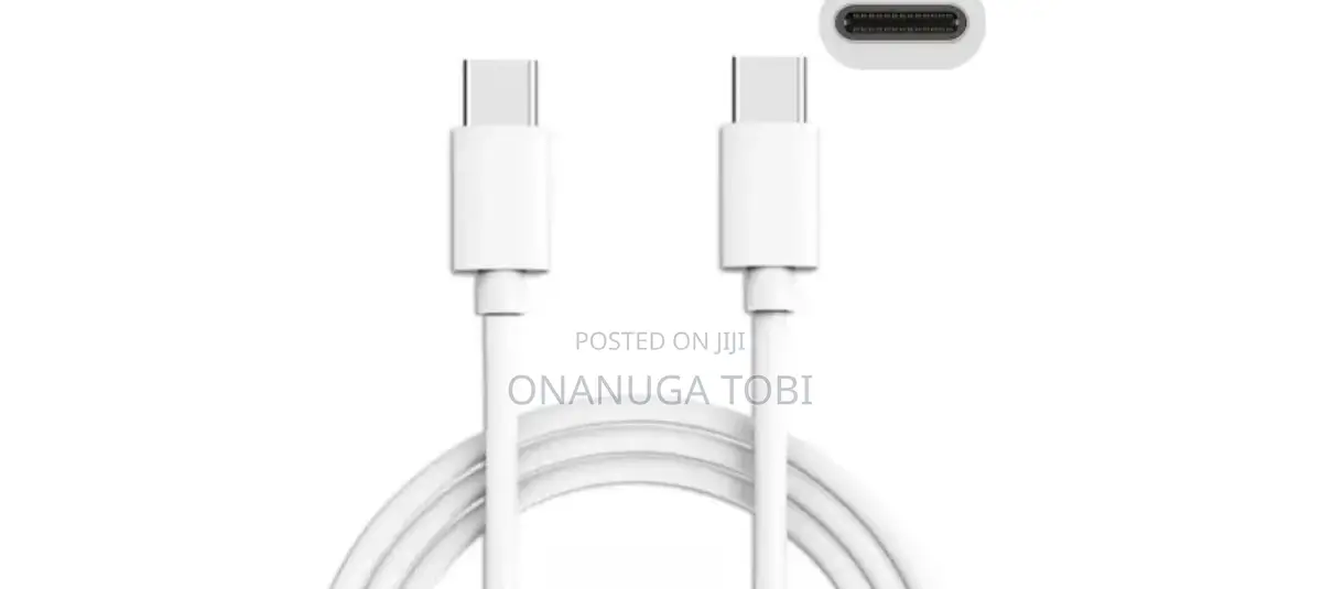 100w Apple Type C to Type C Cable for Laptops and Qiphones