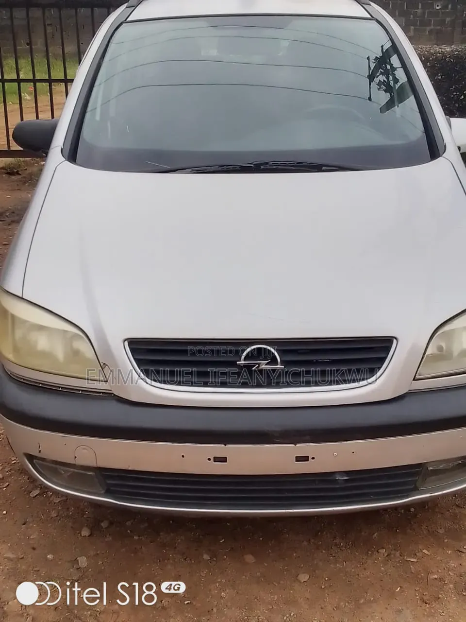 Opel Zafira 2005 Silver