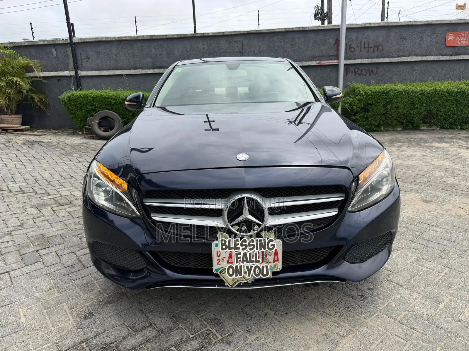 Mercedes-Benz C300 Luxury 4Matic Sedan AWD (2.0L 4cyl 7A) 2016 Blue