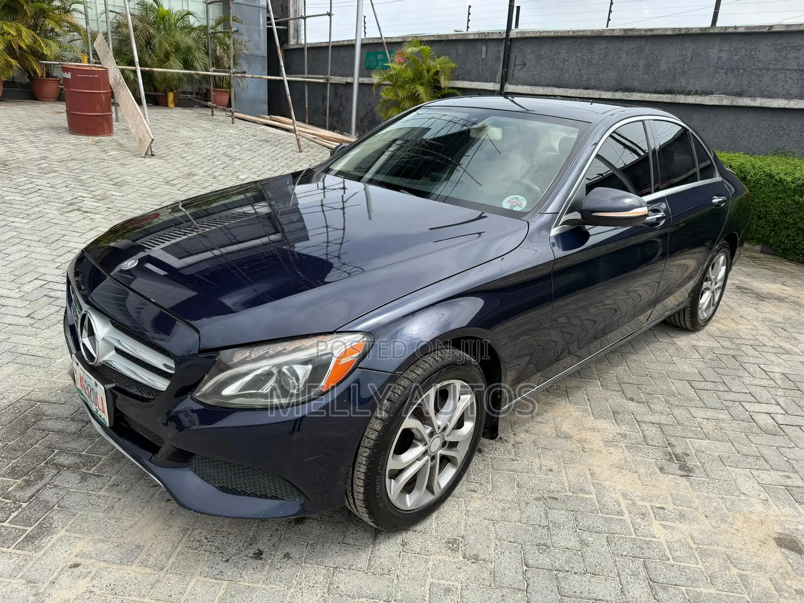 Mercedes-Benz C300 Luxury 4Matic Sedan AWD (2.0L 4cyl 7A) 2016 Blue