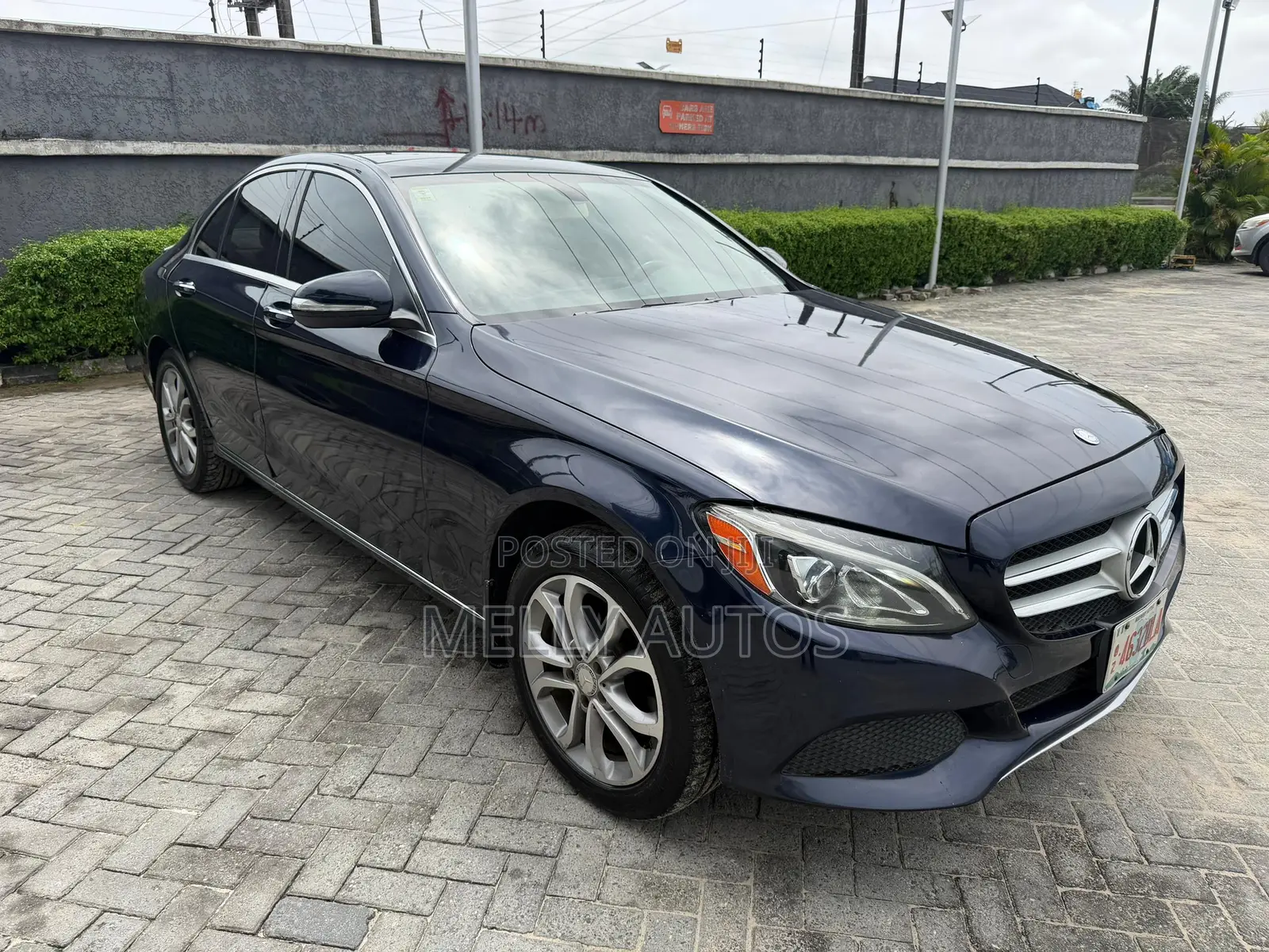 Mercedes-Benz C300 Luxury 4Matic Sedan AWD (2.0L 4cyl 7A) 2016 Blue