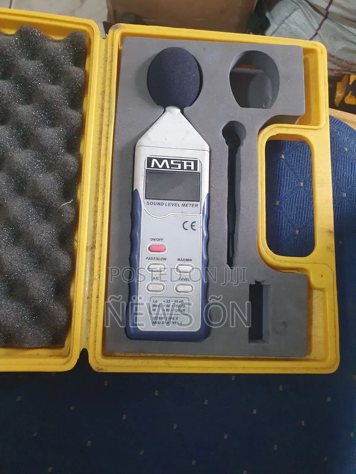 Msa Branded Sound Level Meter, Designed