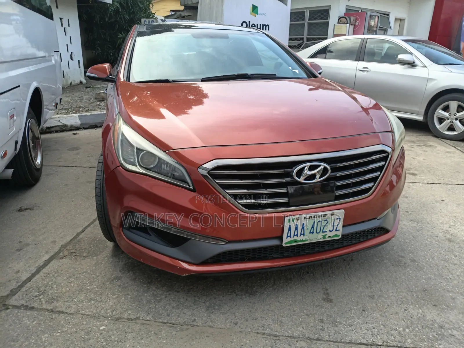 Hyundai Sonata Limited 4dr Sedan (2.4L 4cyl 6A) 2014 Orange
