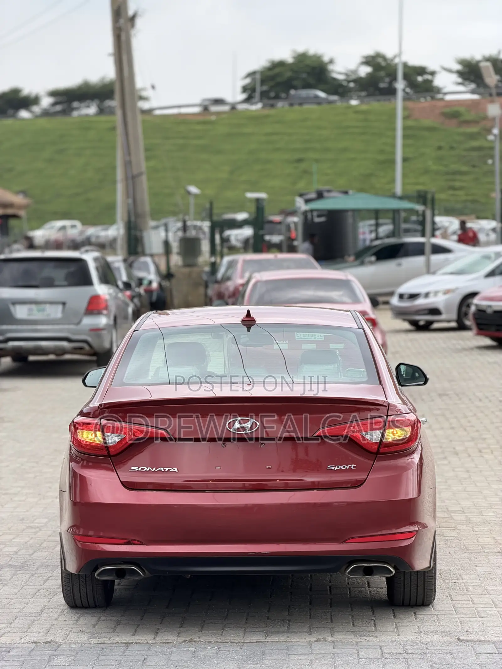 Hyundai Sonata SE 4dr Sedan (2.0L 4cyl Turbo 6A) 2014 Red