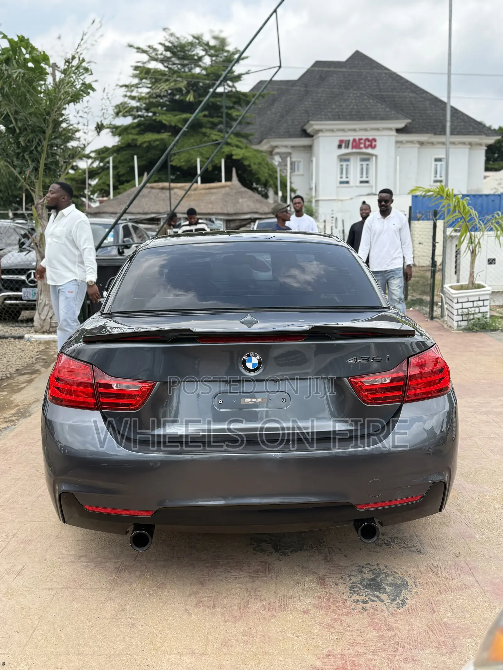 BMW 4 Series 435i xDrive AWD 2014 Gray