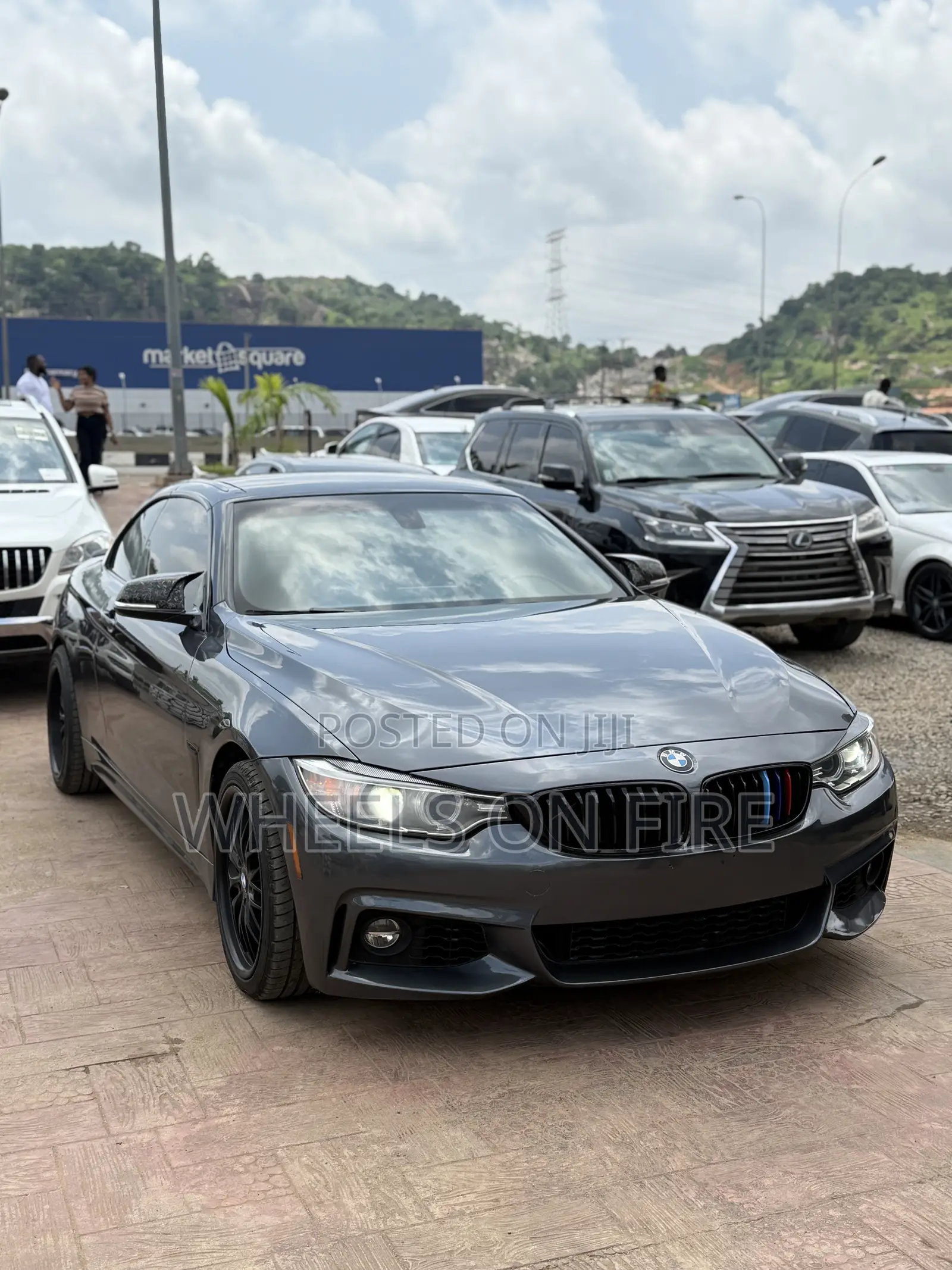 BMW 4 Series 435i xDrive AWD 2014 Gray