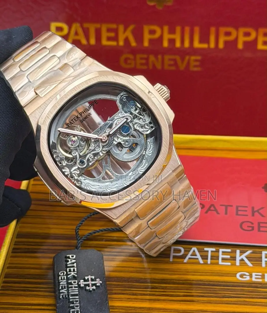 Quality Patek Philippe Geneve Skeleton Watch