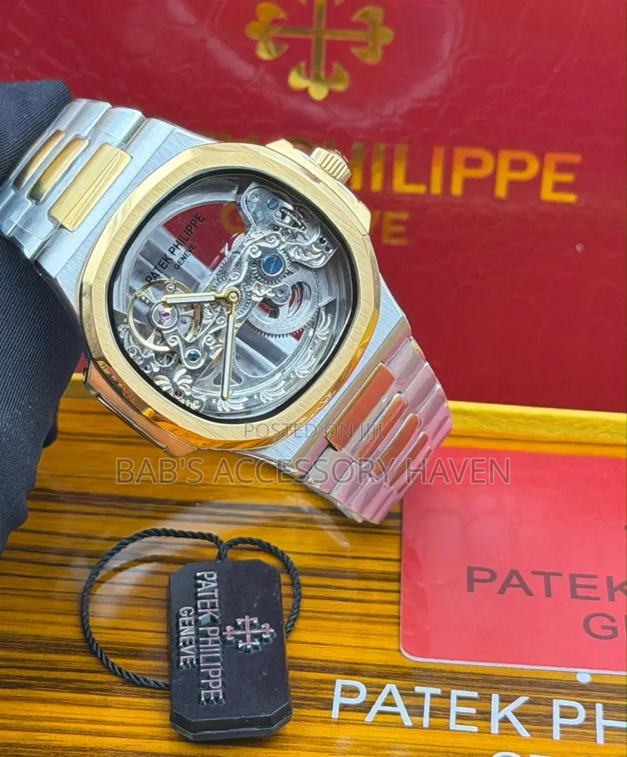 Quality Patek Philippe Geneve Skeleton Watch