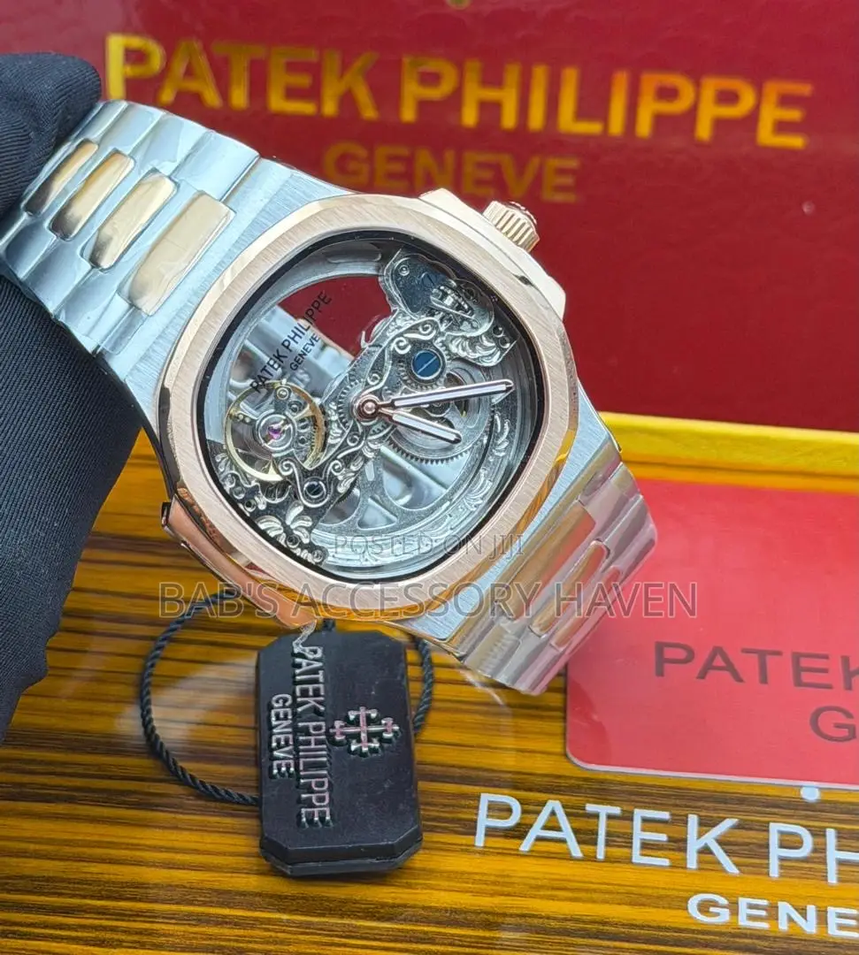 Quality Patek Philippe Geneve Skeleton Watch