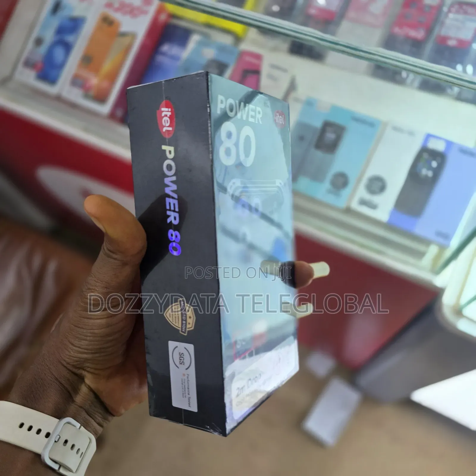 New Itel Power 70 128 GB Black
