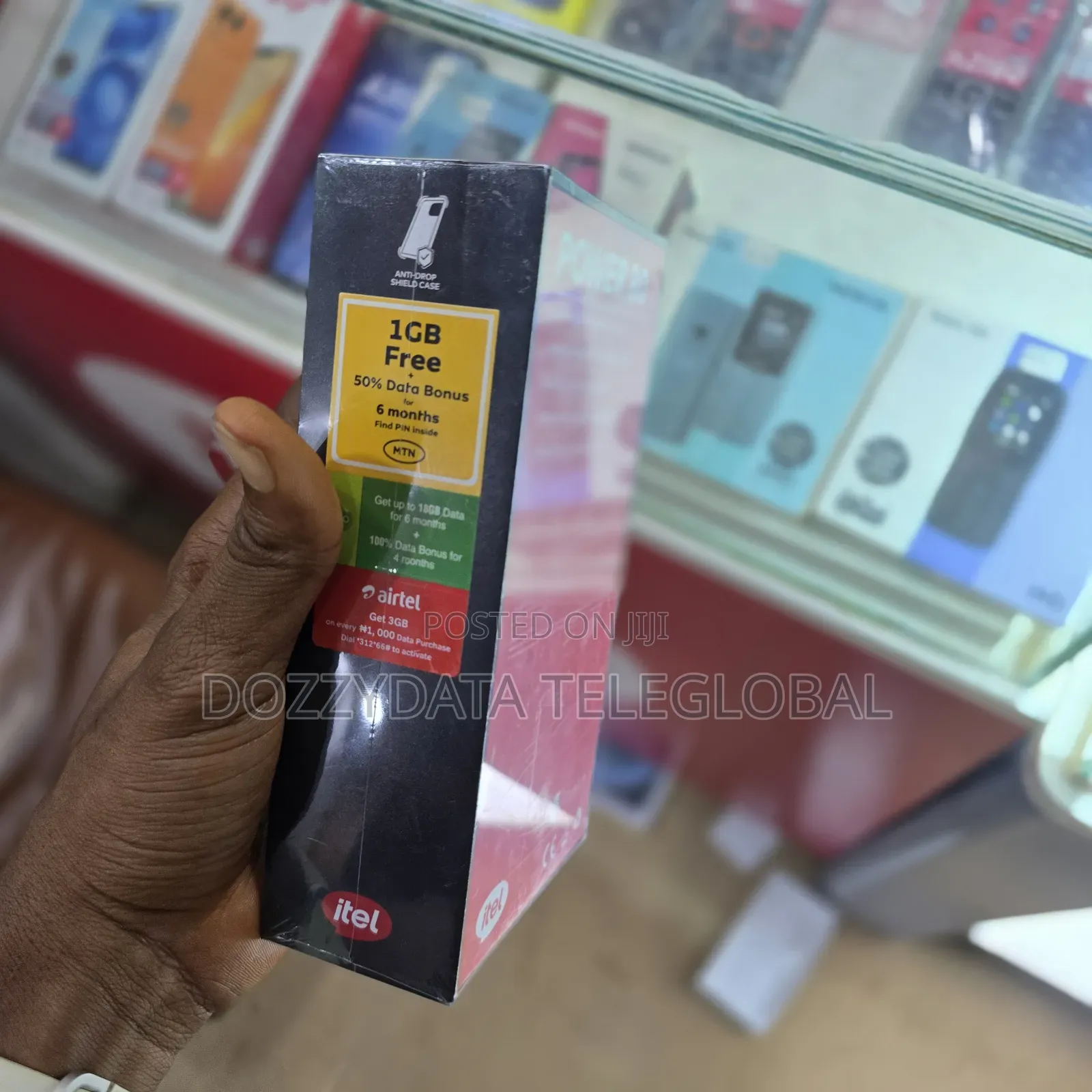 New Itel Power 70 128 GB Black