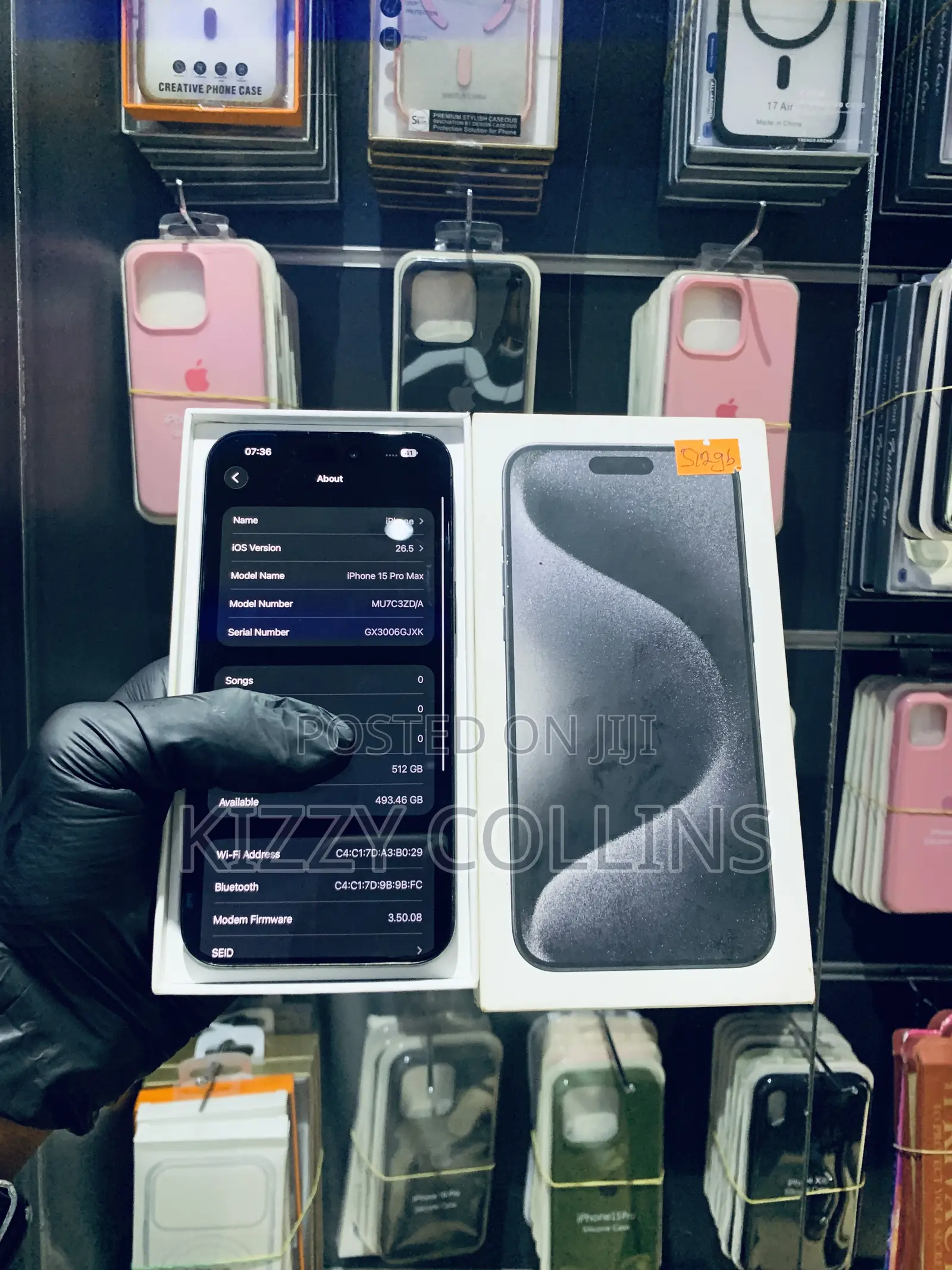 Apple iPhone 15 Pro Max 512 GB Black