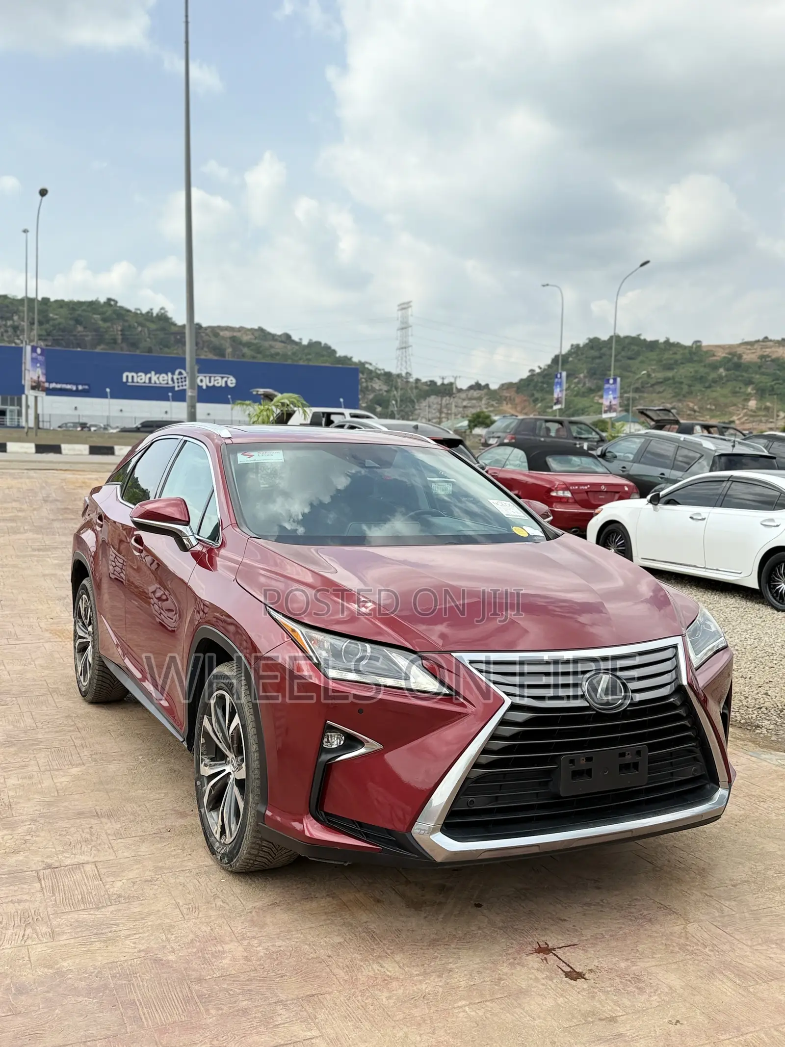 Lexus RX 350 AWD 2016 Red