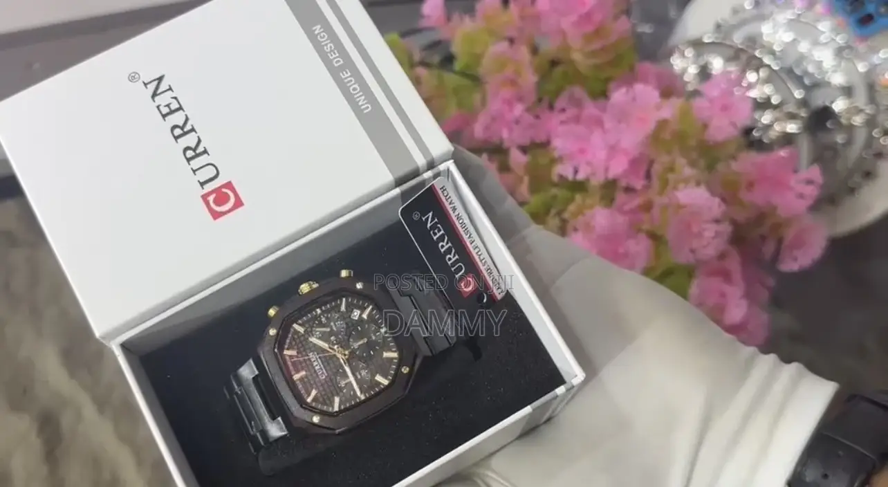 Luxury Curren Active Chronograph Chain