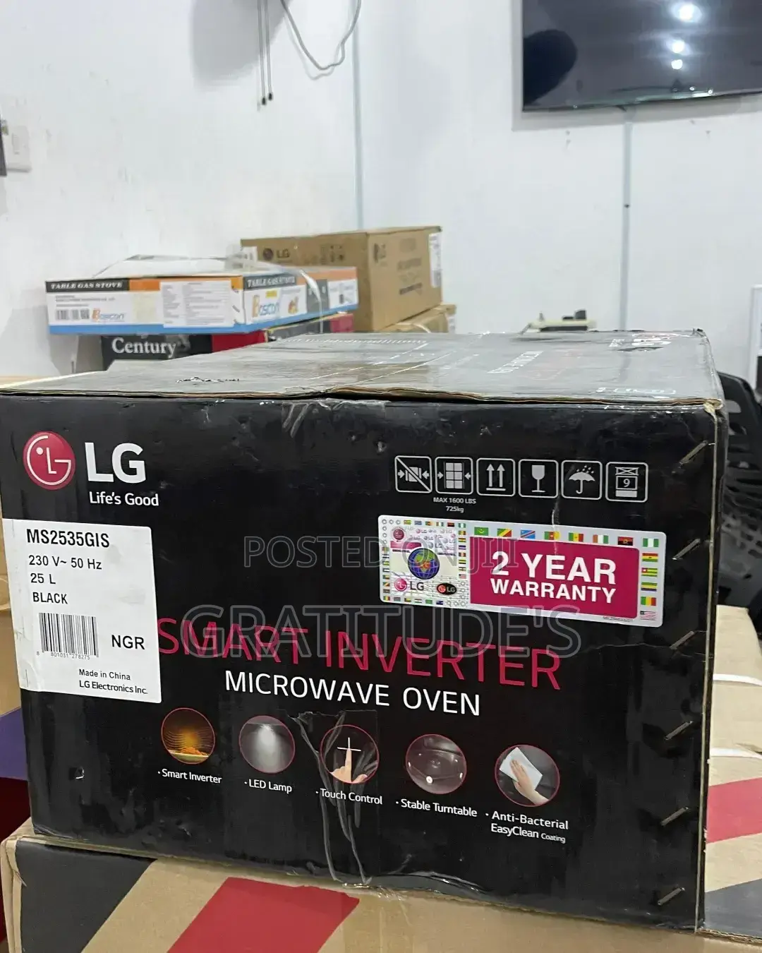 Lg Smart Inverter Microwave 25 Liters