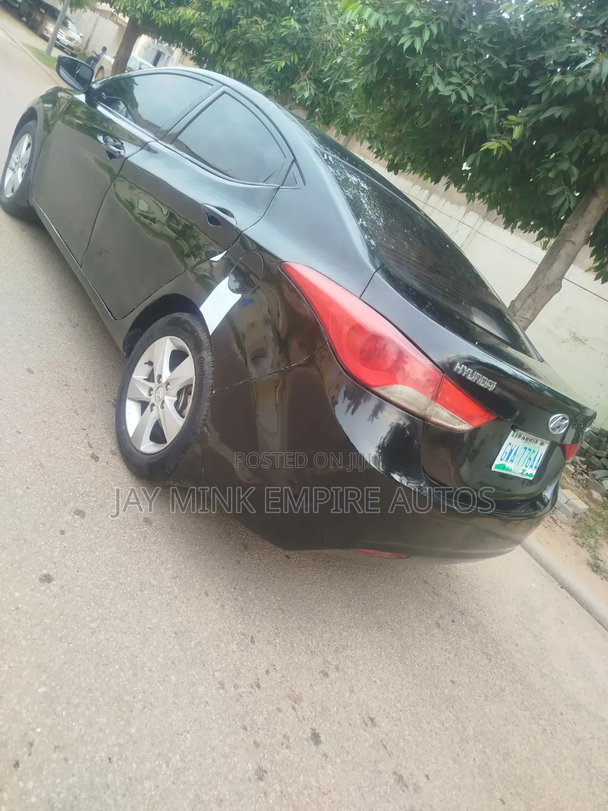 Hyundai Elantra 2012 Black
