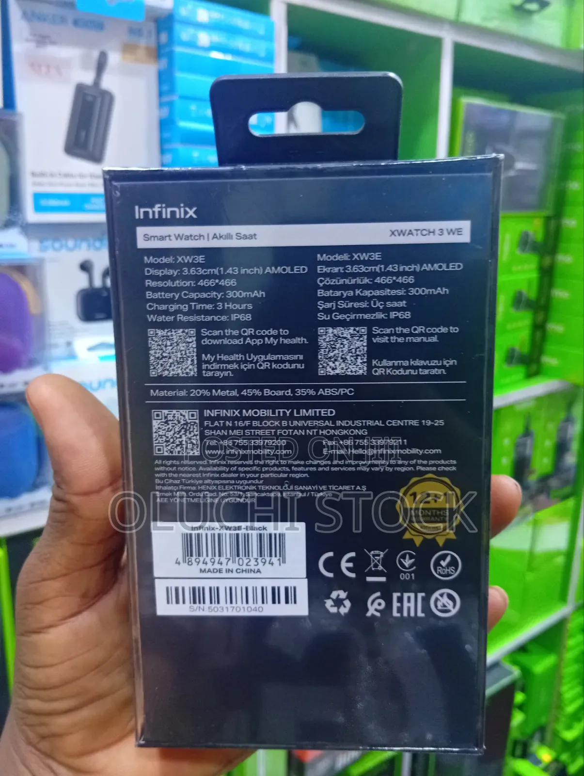 Infinix Xwatch 3 We