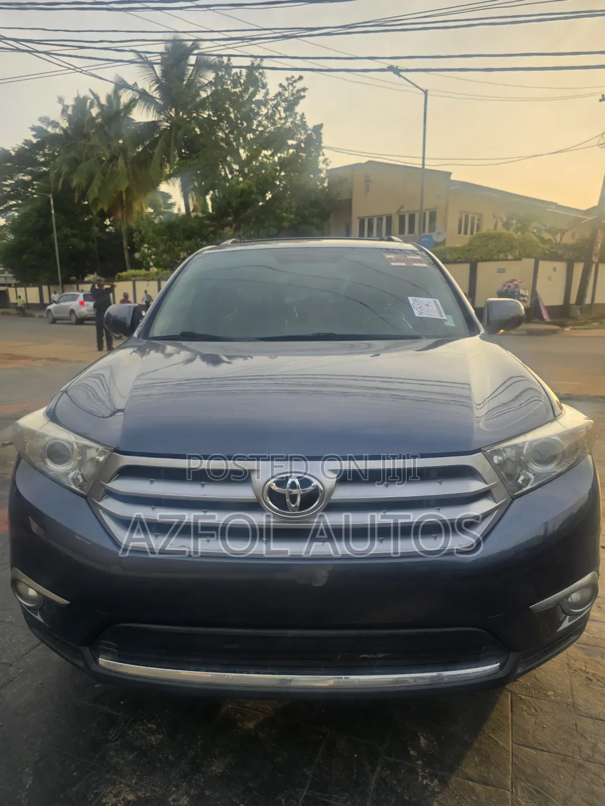Toyota Highlander Limited 2012 Blue