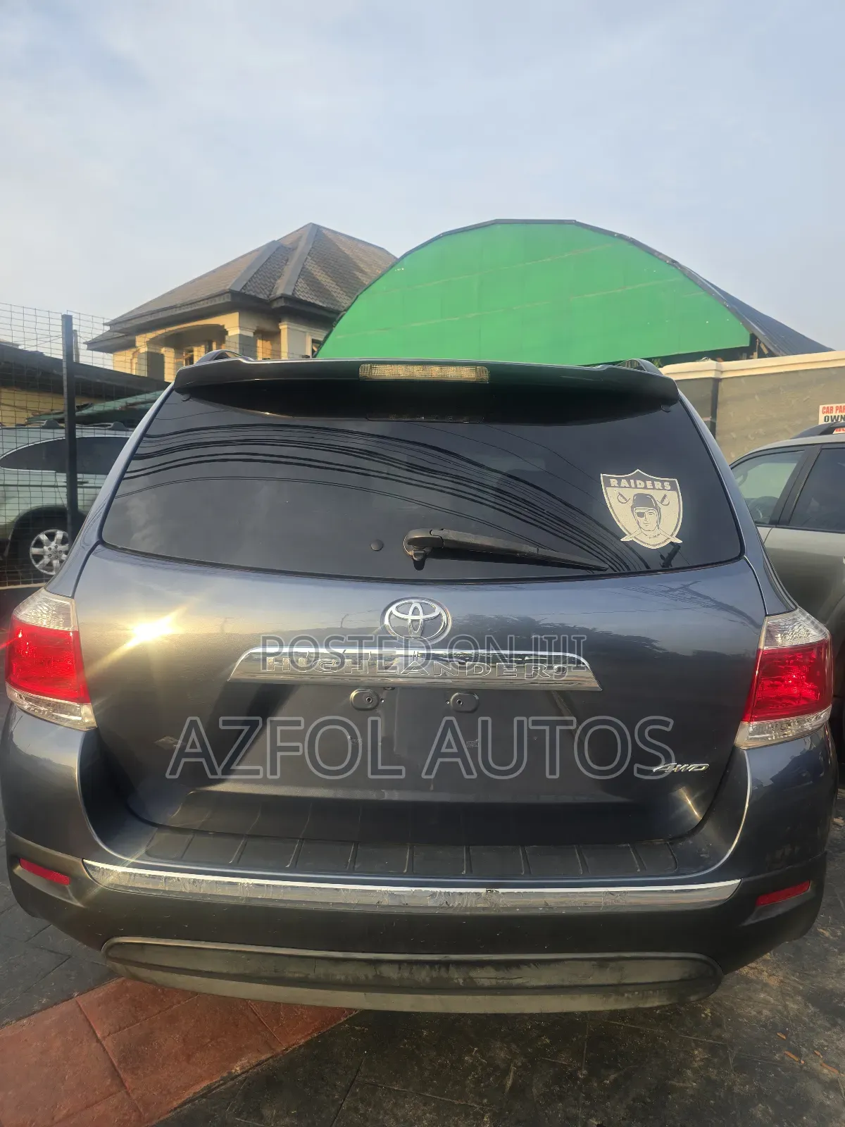 Toyota Highlander Limited 2012 Blue