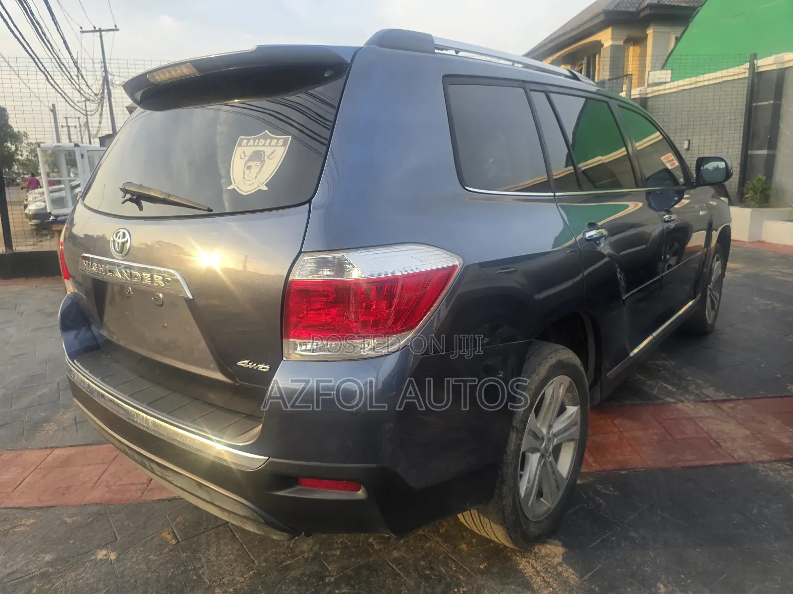 Toyota Highlander Limited 2012 Blue