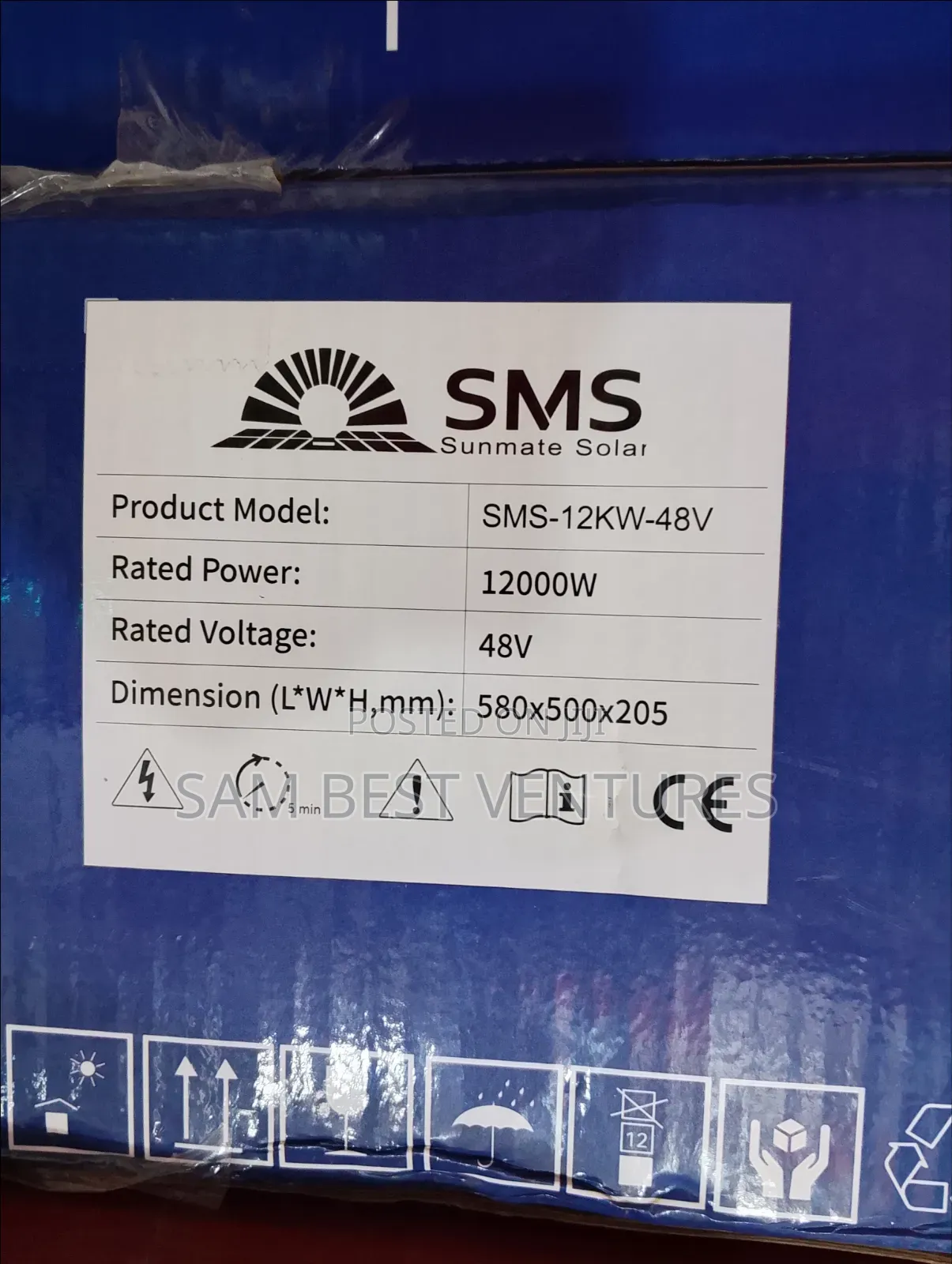 12kva 48v SMS Solar Hybrid Inverter