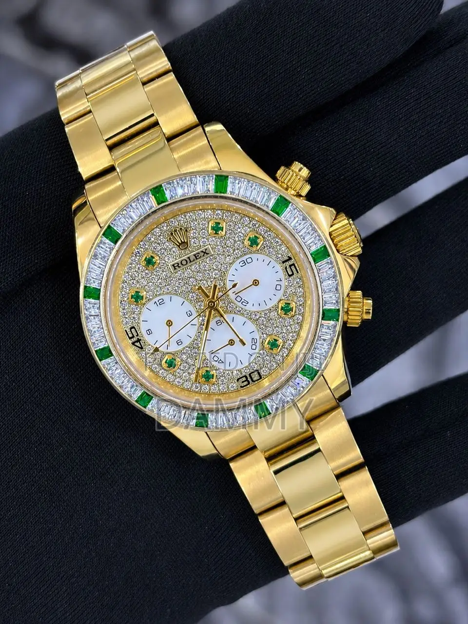 Rolex Working Chronograph With Premium Chain Strap
