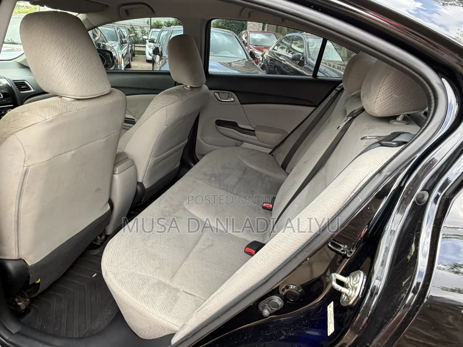 Honda Civic Sedan EX 2013 Black