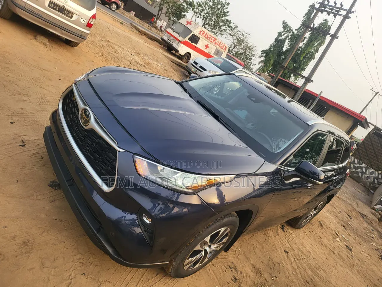 Toyota Highlander 2023 Blue
