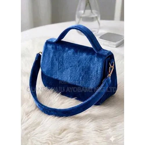 Lazuda Midnight Velvet Top-Handle Crossbody Bag