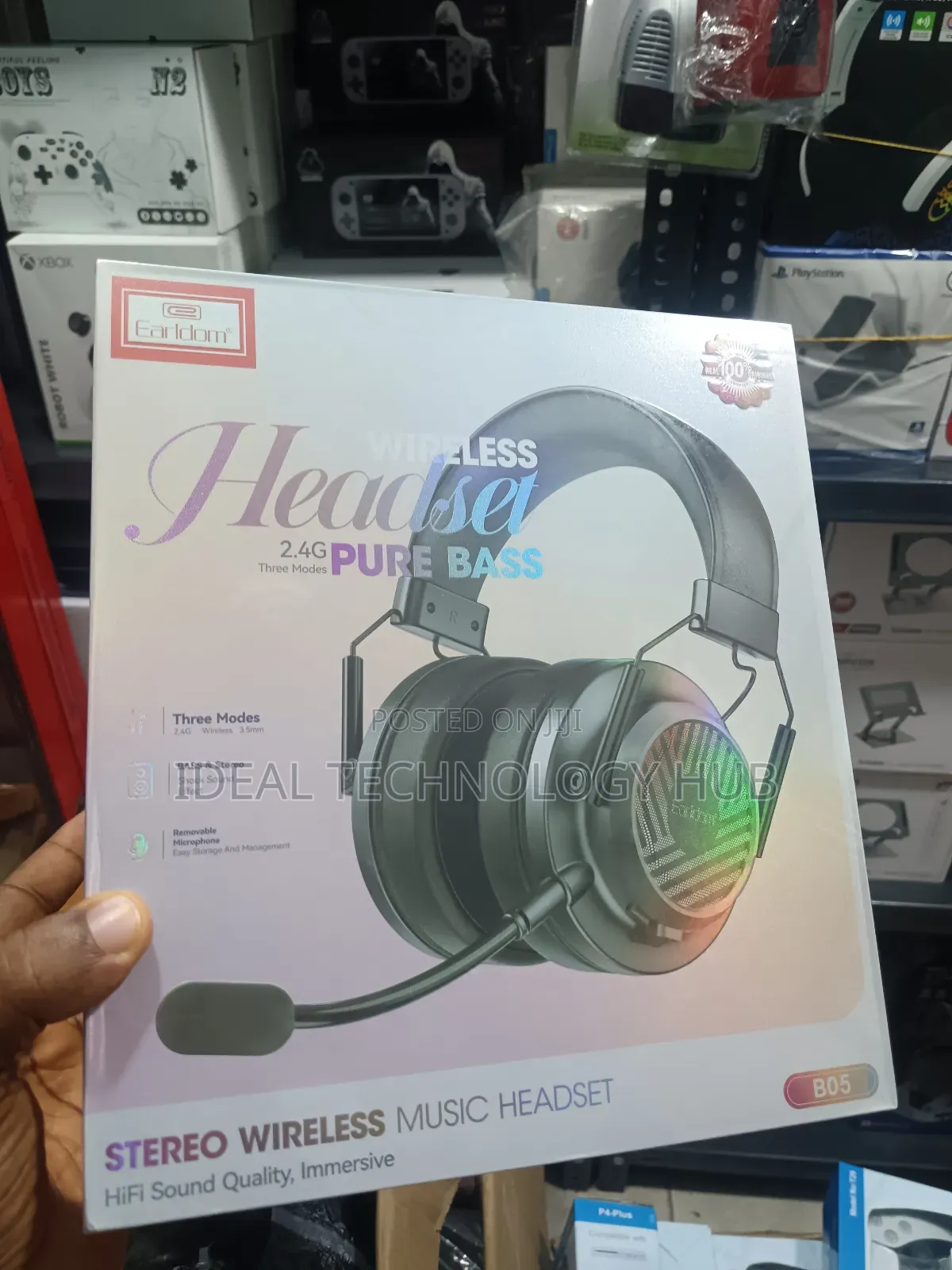 Earldom Wireless Headset 2.4 Pure Bass B05