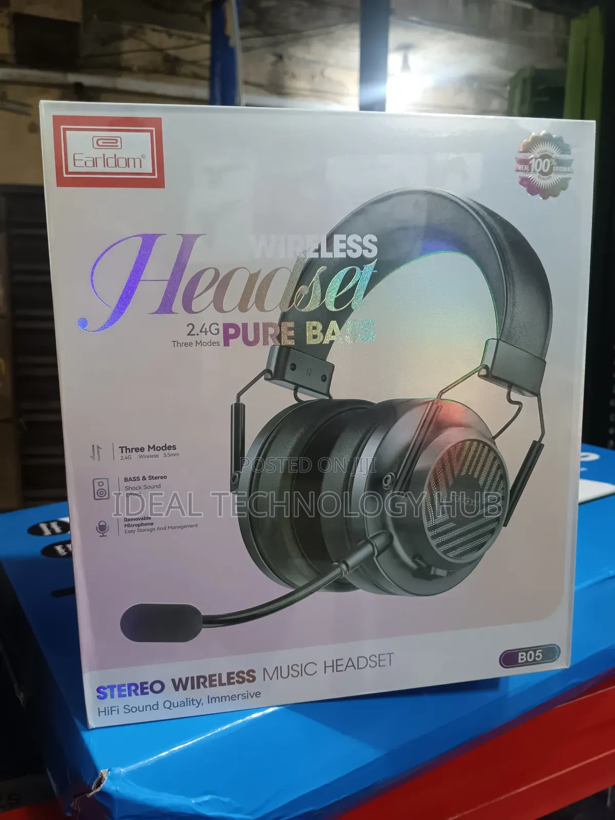 Earldom Wireless Headset 2.4 Pure Bass B05