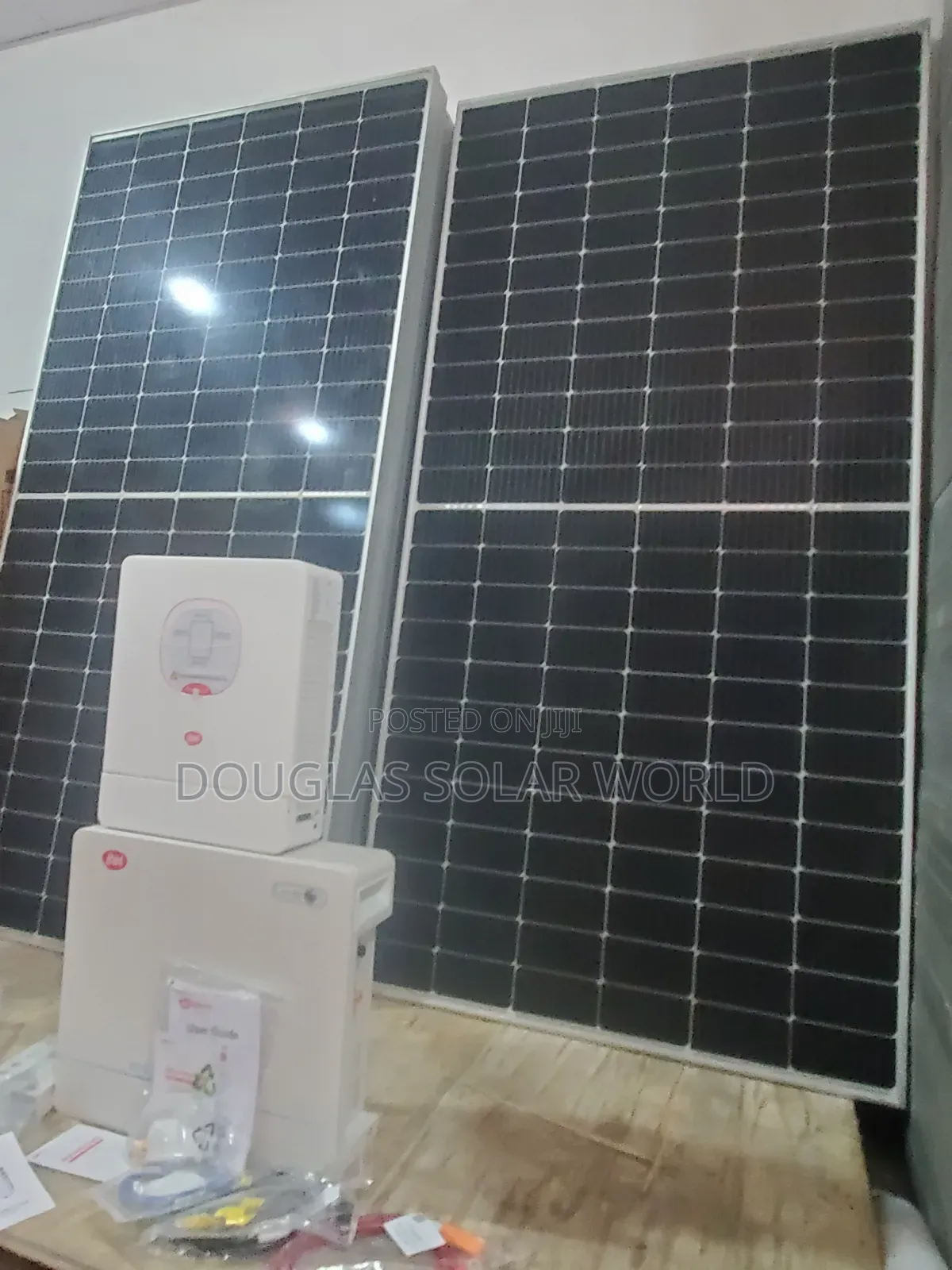 Itel Energy 3.6kw/2.5kwh Paired 2 Unit 650w Panel Complete Solar Setup
