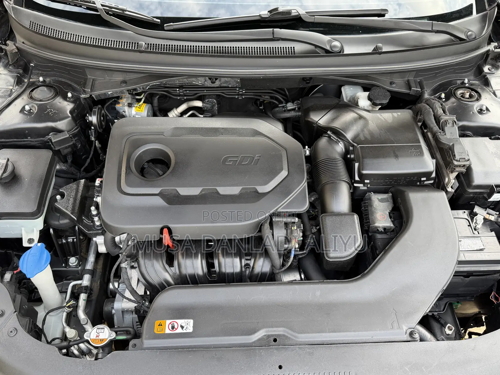 Hyundai Sonata Limited 2.0T Seban (2.0L 4cyl 6A) 2016 Black